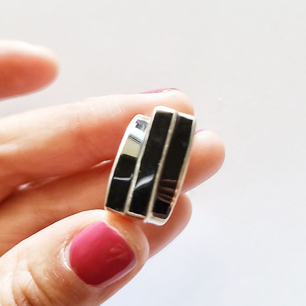10/4 STERLING SILVER RING - Picture 6 of 9